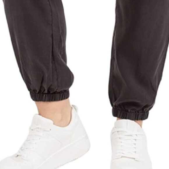 NEW without tags  Black Tape Tencel Joggers Black P/XL Drawstring pockets - Picture 4 of 14